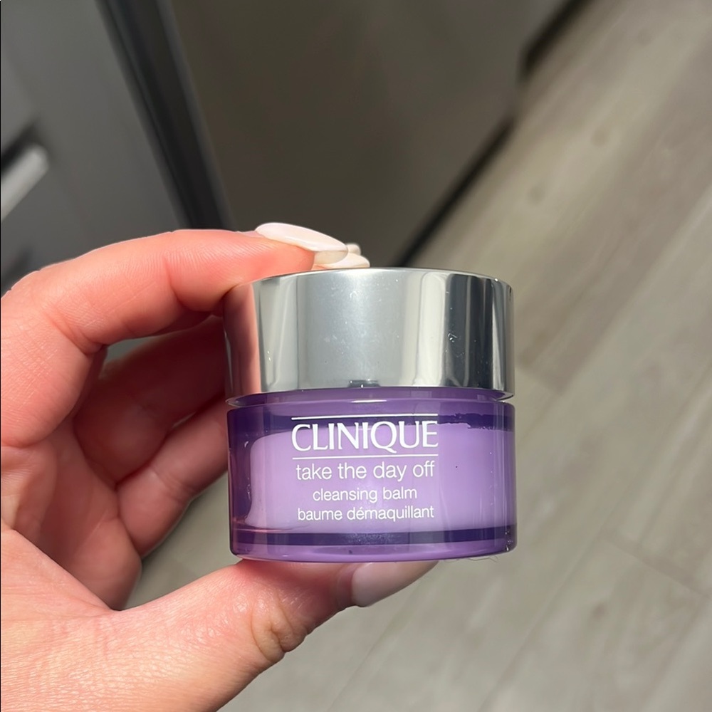 Clinique Take the Day Off Cleansing Balm - Purple and Silver